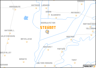 map of Stewart