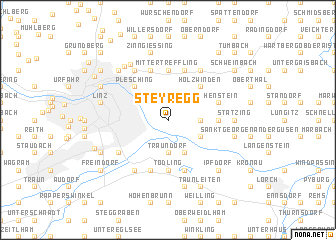 map of Steyregg