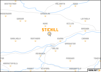 map of Stichill