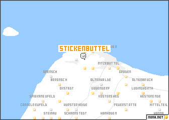 map of Stickenbüttel