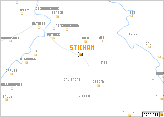 map of Stidham