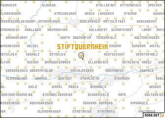 map of Stift Quernheim