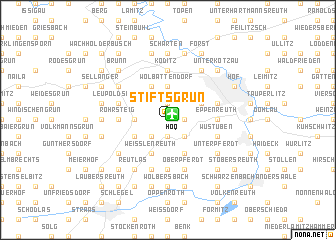 map of Stiftsgrün