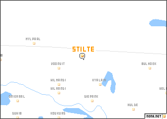 map of Stilte