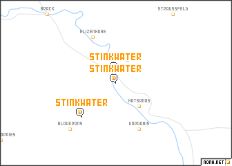 map of Stinkwater