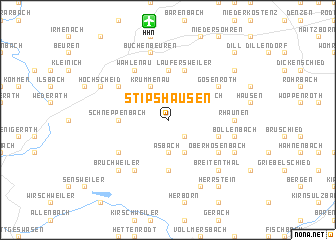 map of Stipshausen
