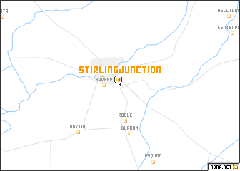 map of Stirling Junction
