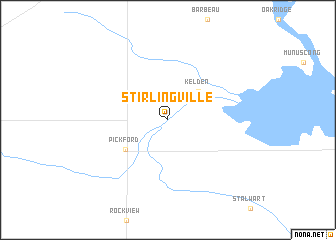 map of Stirlingville