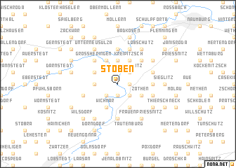 map of Stöben