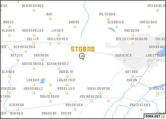map of Stobno