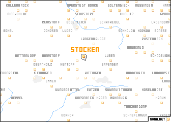 map of Stöcken