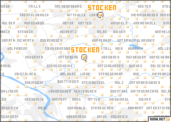 map of Stöcken