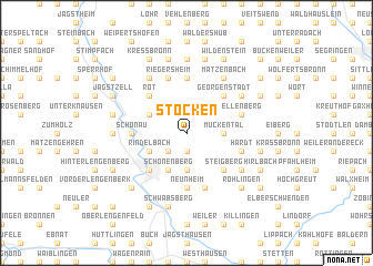 map of Stocken