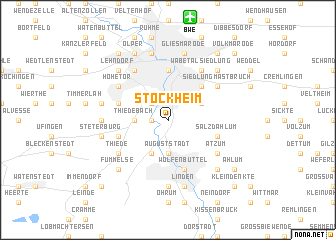 map of Stöckheim