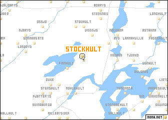map of Stockhult