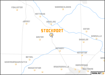 map of Stockport