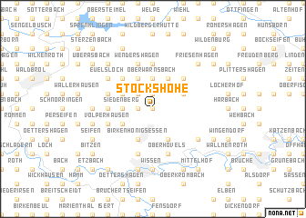 map of Stockshöhe