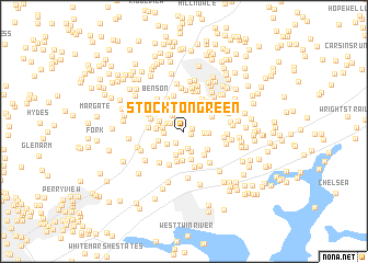 map of Stockton Green