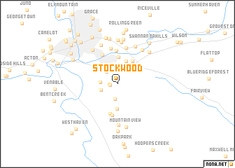 map of Stockwood