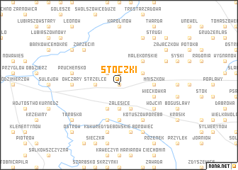 map of Stoczki