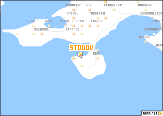 map of Stødov