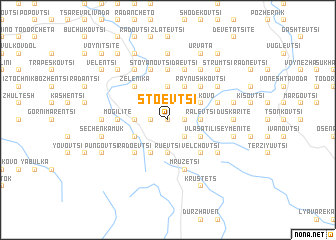 map of Stoevtsi