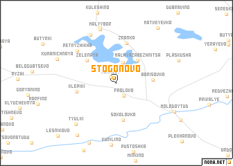 map of Stogonovo