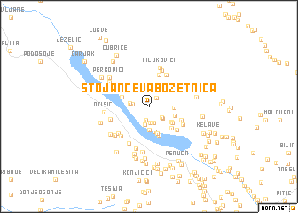 map of Stojančeva Božetnica