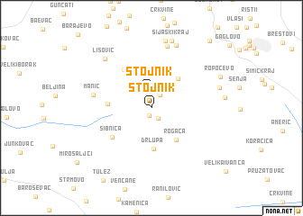 map of Stojnik