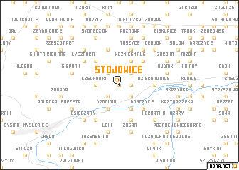 map of Stojowice