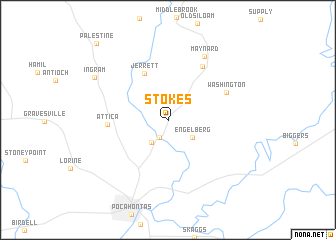 map of Stokes