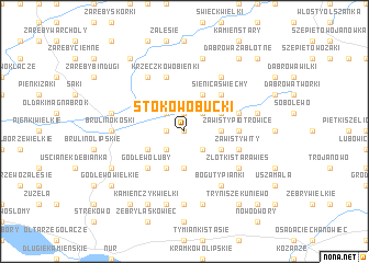 map of Stokowo Bućki