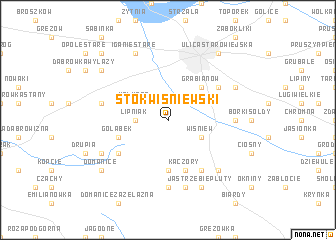 map of Stok Wiśniewski