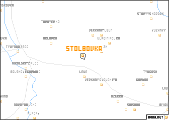 map of Stolbovka