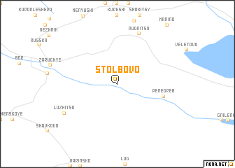 map of Stolbovo