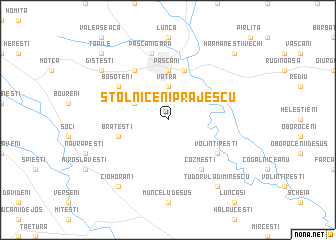 map of Stolniceni-Prăjescu