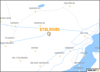map of Stolʼnikov