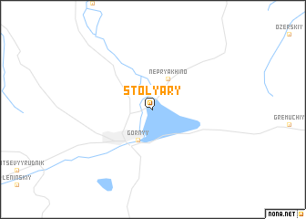 map of Stolyary