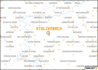 map of Stolzenbach