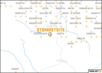 map of Stomanetsite