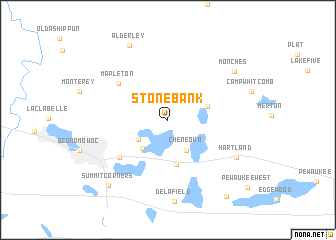 map of Stonebank