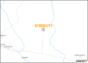 map of Stone City