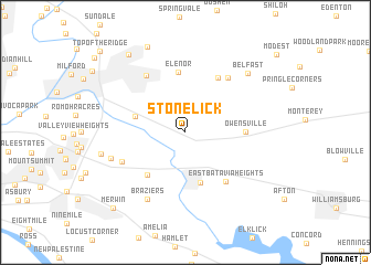 map of Stonelick