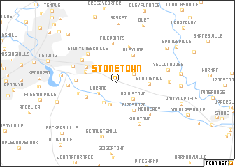 map of Stonetown