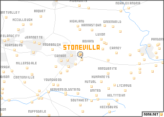 map of Stonevilla