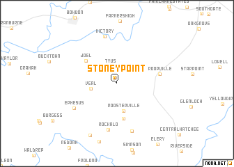 map of Stoney Point