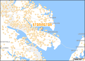 map of Stonington