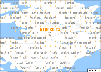 map of Stönkvitz