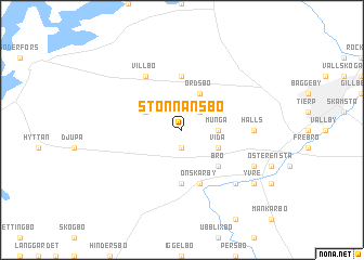 map of Stönnansbo