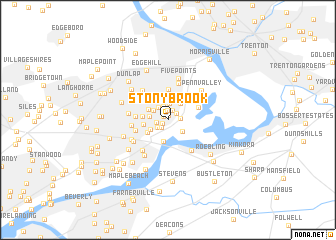 map of Stonybrook